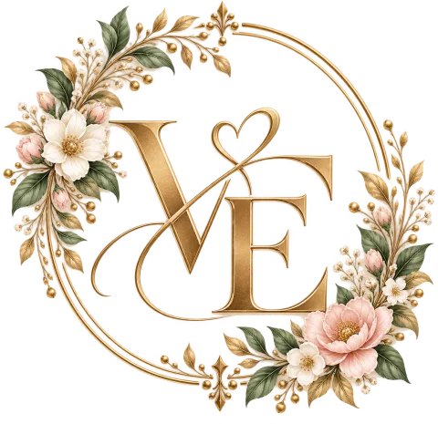 V and E monogram